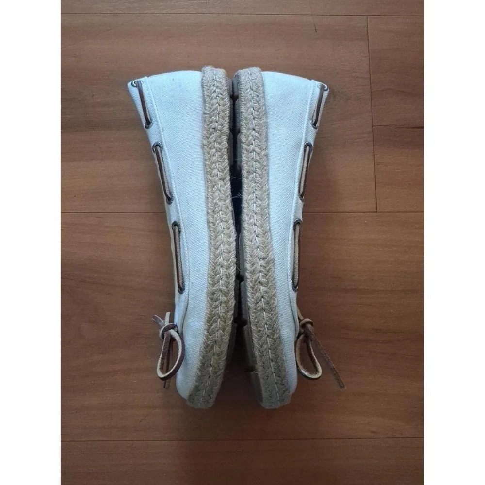 Womens Sperry Canvas Boat‎ Slip On Shoes
